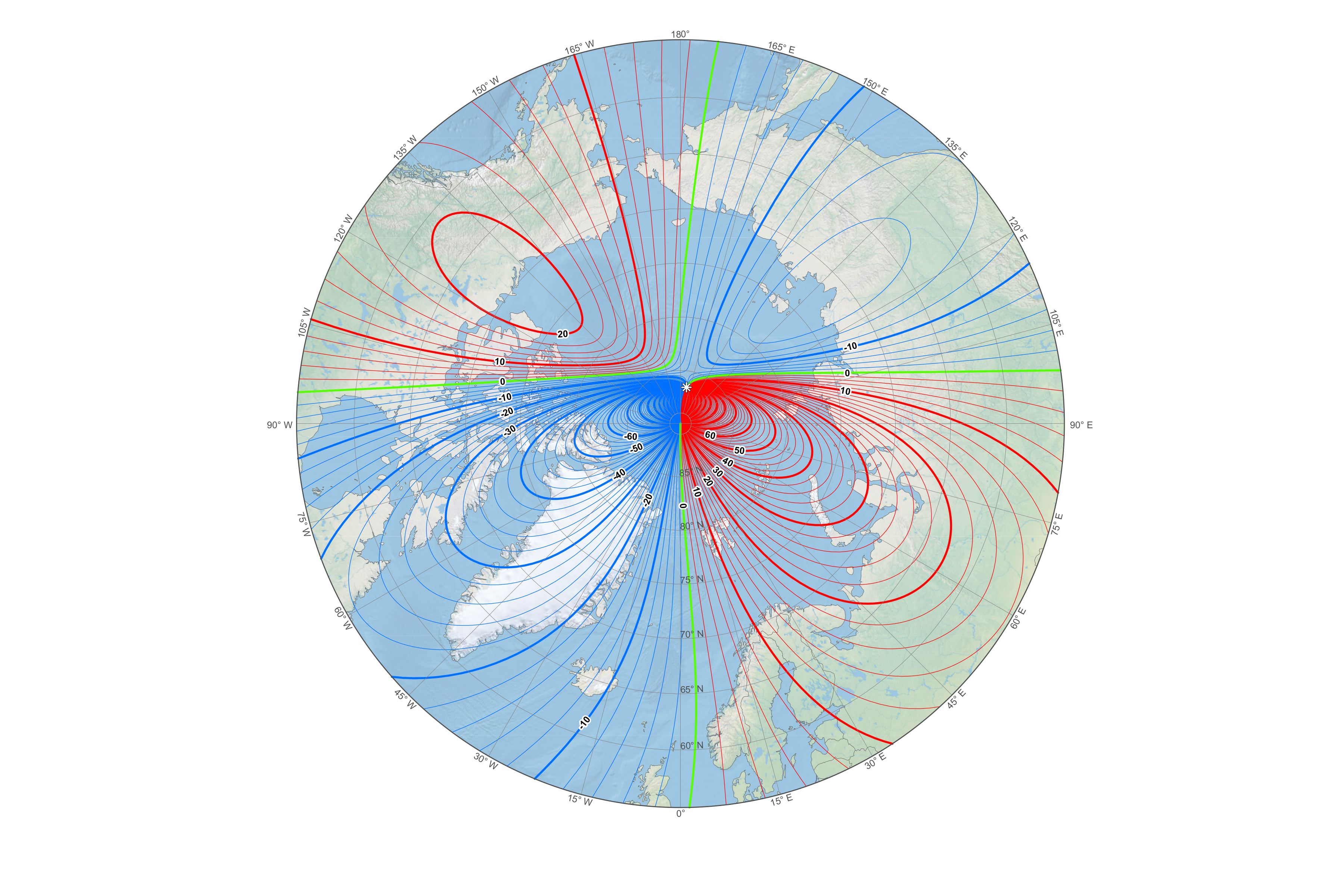 Earth s Magnetic North Pole Shifts Toward Siberia